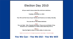 Desktop Screenshot of electobamatoday.com