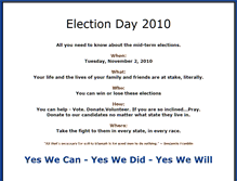 Tablet Screenshot of electobamatoday.com